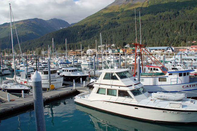 boat - from Seward marina