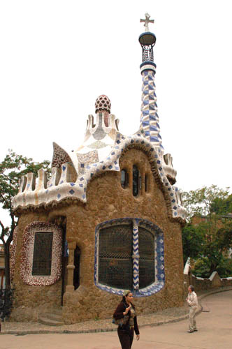 Parc Guell gatehouse