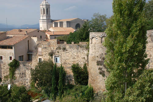 from outside walls