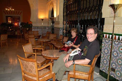 Alhambra Palace Hotel lobby
