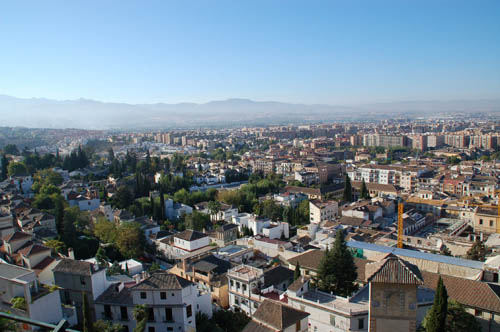 Alhambra Palace Hotel view