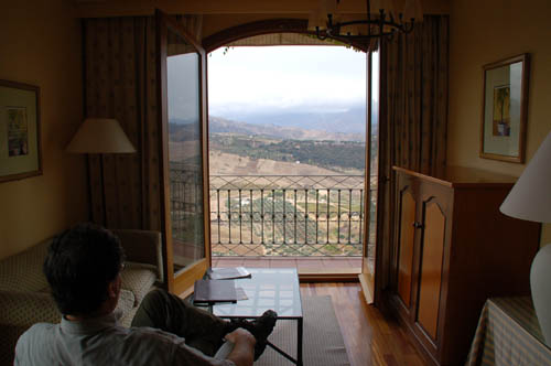 Ronda-Parador view from room1