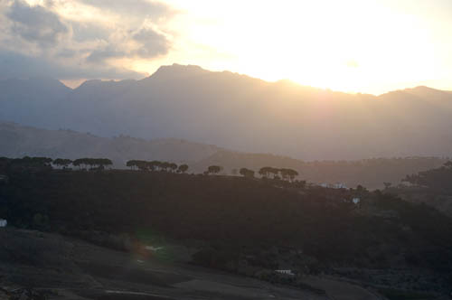 Ronda-Parador view sunrise2